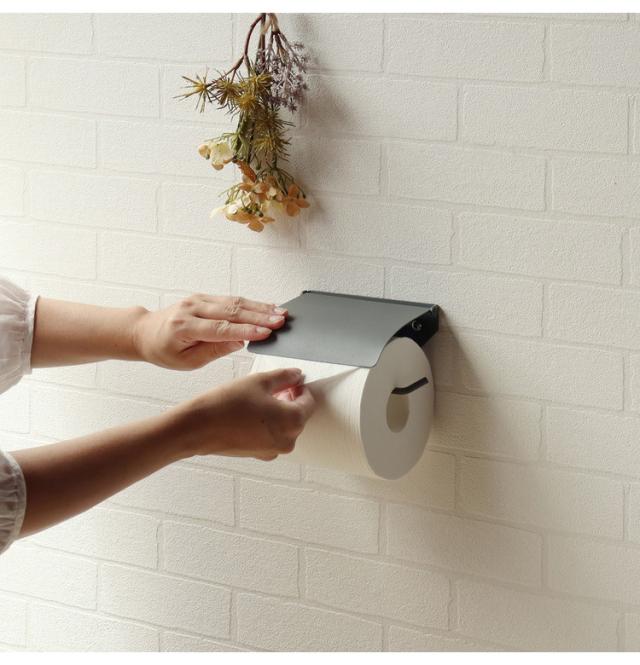 スタイリッシュなトイレットペーパーホルダー　送料込 トイレットペーパーホルダー ダブル ペーパーホルダー 収納 大理石調 おしゃれ トイレ収納 収納 シンプル 台付き  スタイリッシュ(代引不可)送料無料 | リコメン堂インテリア館