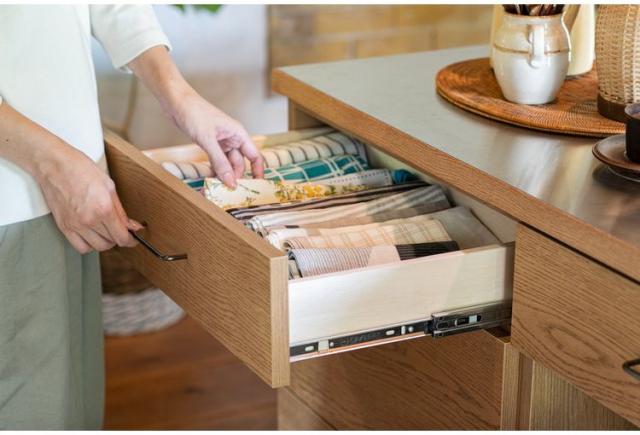 ワイズ 幅60cm レンジ台 日本製 スライド棚 天然木 シンプル キャビネット カウンター チェスト おしゃれ 北欧 かわいい シンプル 新生活 一人暮らし(代引不可)【送料無料】_5