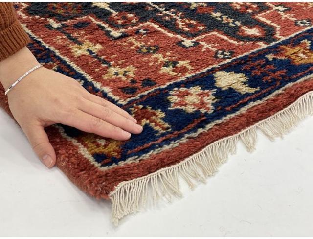 60×90トライバルマットMADRAS インテリア ラグ カーペット ラグマット ラグカーペット リビング 絨毯 玄関マット 玄関 ミニマット(代引不可)【送料無料】_3