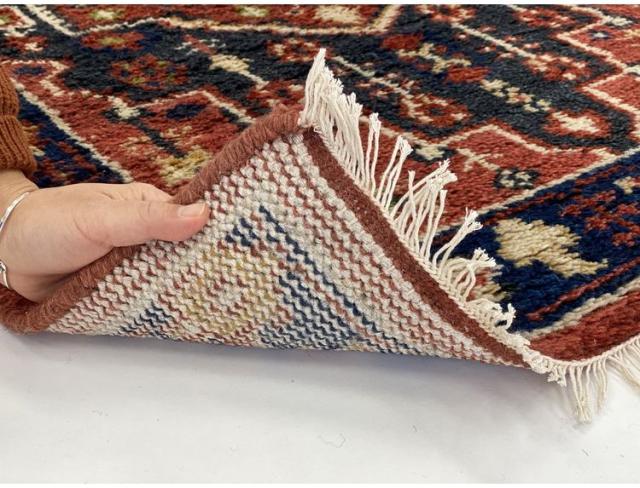 60×90トライバルマットMADRAS インテリア ラグ カーペット ラグマット ラグカーペット リビング 絨毯 玄関マット 玄関 ミニマット(代引不可)【送料無料】_4