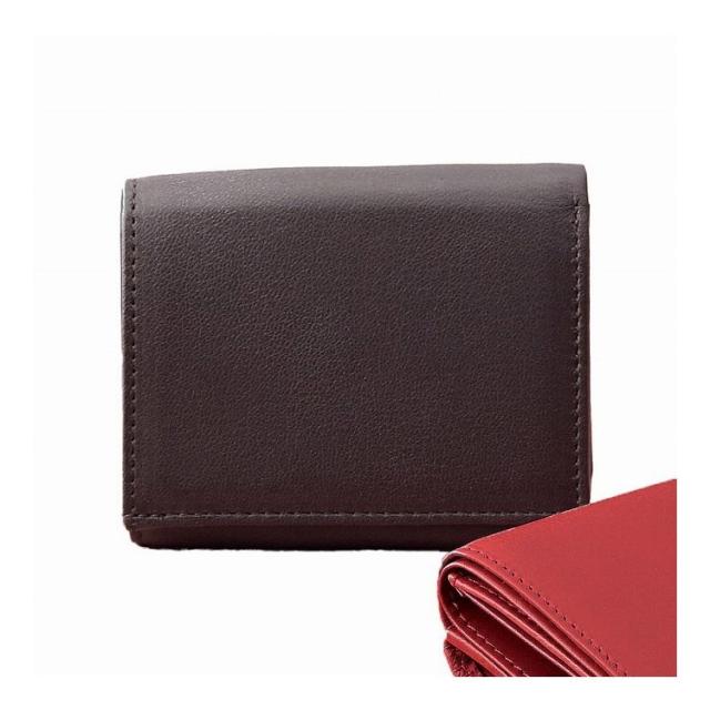 ディアスキン三つ折り札入れ 63JE33-21 ブランド財布 チョコ ジョセフ