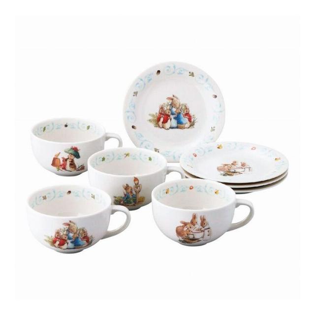 スープマグ&プレートセット ピーターラビット PR510C-192(代引不可)【送料無料】の通販は 7,600円