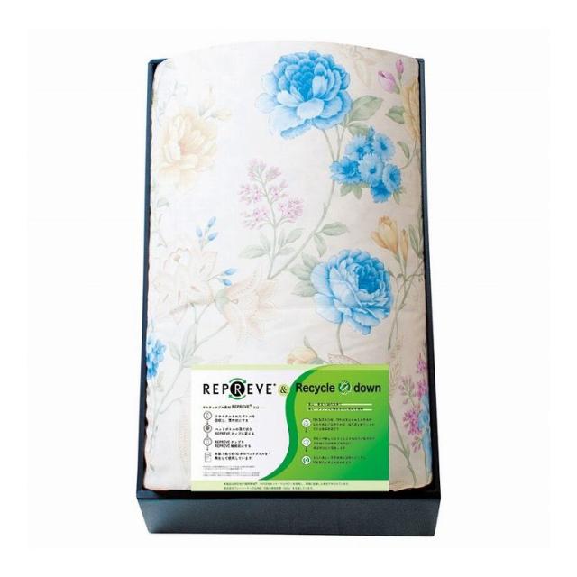 サスティナブル羽毛合掛布団 リプリーブ ブルー KAR-20007 BL(代引不可)【送料無料】の通販は