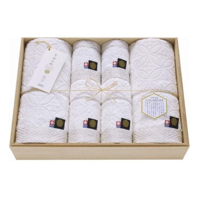 今治小町 白無垢2タオルセット木箱入 TIK0514206(代引不可)【送料無料】の通販は