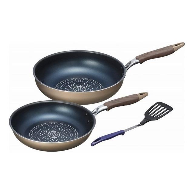 ブラナーノ2 IH対応フライパン26cm&いため鍋28cm(ターナー付) MB-2396(代引不可)【送料無料】の通販は 8,800円