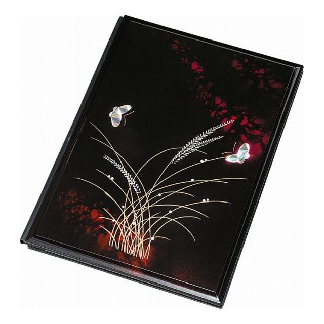 L判アドレス帳 ルビー蝶 2680(代引不可)【送料無料】の通販は 5,005円