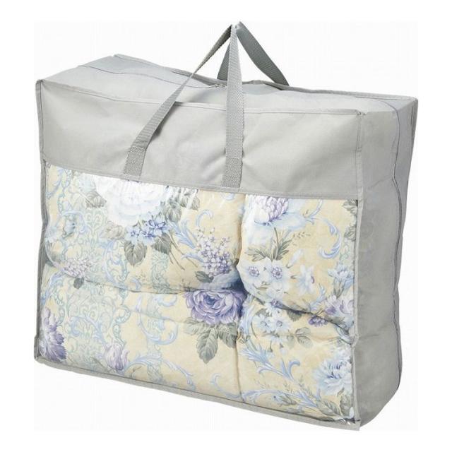 花浪漫 羽根ふとんバッグ入り ブルー HRU-510BL(代引不可)【送料無料】の通販は 9,196円