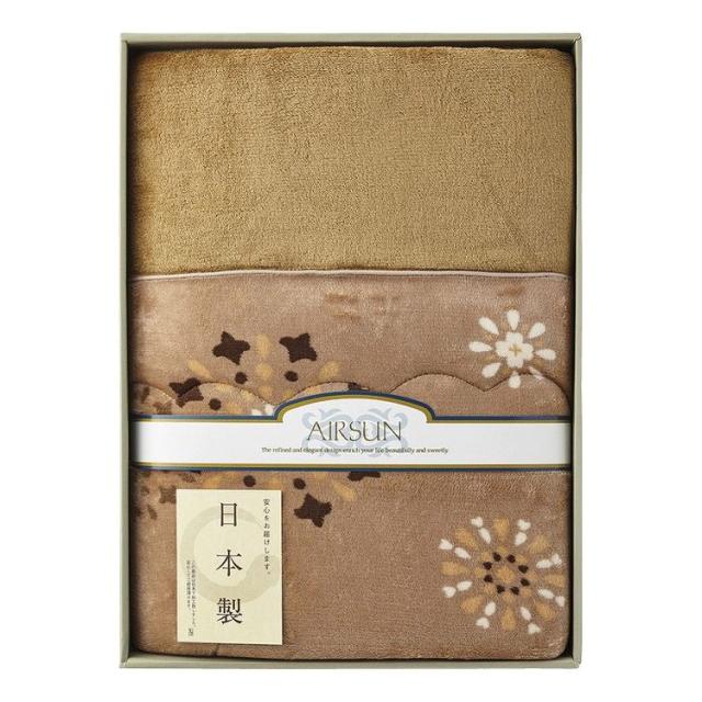 吸湿発熱わた入り 国産やわらかタッチ毛布ふとん SV-4010(代引不可)【送料無料】の通販は