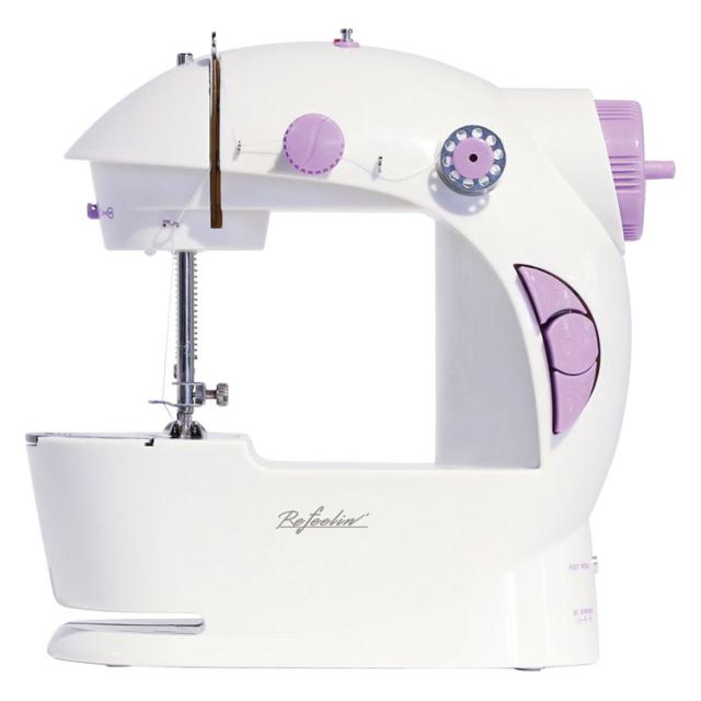 ミニミシン(ソーイングキット付) リフィーリン 家電小物 GF-SM002SK(代引不可)【送料無料】