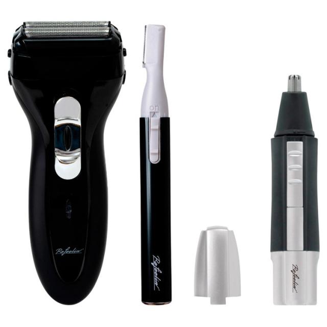 2枚刃シェーバー&グルーミングキット リフィーリン 健康・理美容器具 GF-LS703(代引不可)【送料無料】