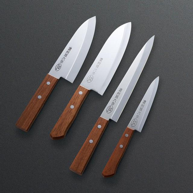 別撰料理包丁4点セット 濃州孫六作 包丁 100J(代引不可)【送料無料】