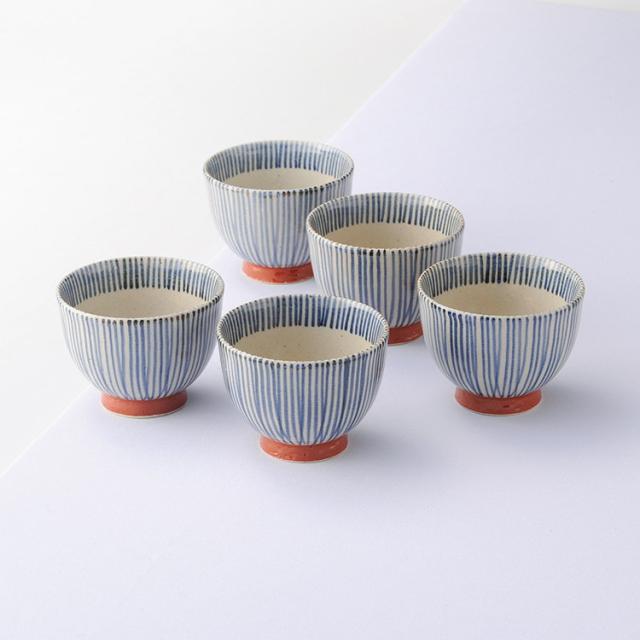 5客仙茶揃 波佐見焼 和陶器 009-704M(代引不可)【送料無料】
