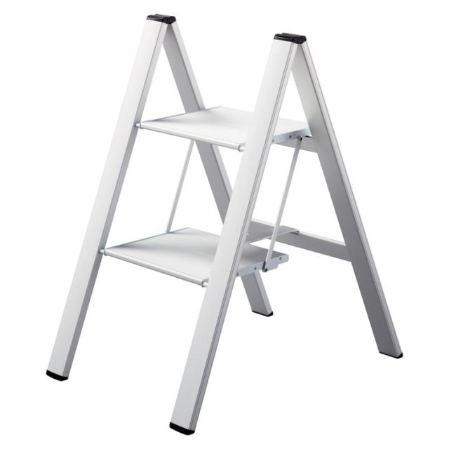 スリムステップ 2段 DIY用品 SJ-2d(SI)(代引不可)【送料無料】
