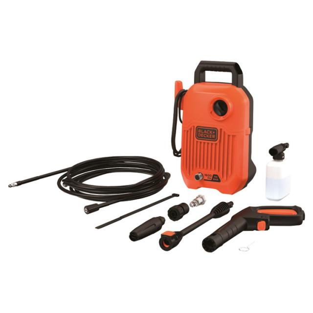 スリム高圧洗浄機 ブラック・アンド・デッカー 家電小物 BEPW1600(代引不可)【送料無料】