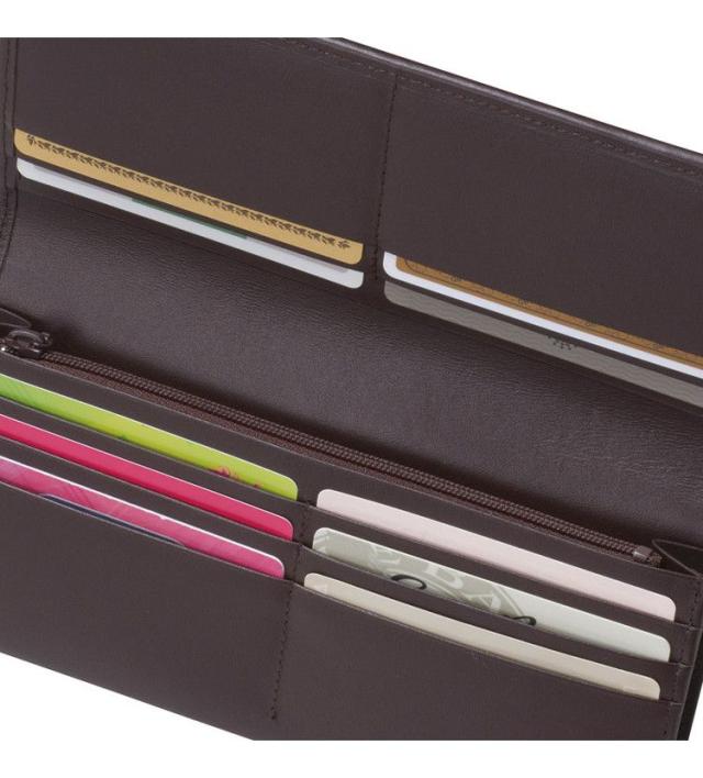 草木染印伝ボタン柄長財布(レッド) 財布 8211-04(代引不可)【送料無料】_1