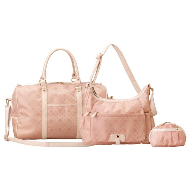 ボストン3点セット クレア トラベラー ブランドバッグ CR20250-P(代引不可)【送料無料】