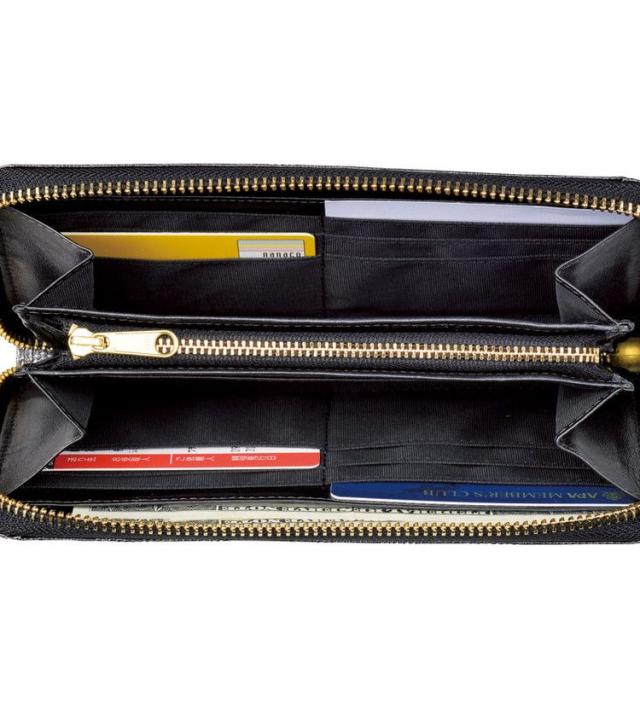 ラウンドファスナー長財布(ブラック) ブランド財布 S-NOL153127BK(代引不可)【送料無料】 ラウンドファスナー長財布(ブラック) ブランド財布 S-NOL153127BK(代引