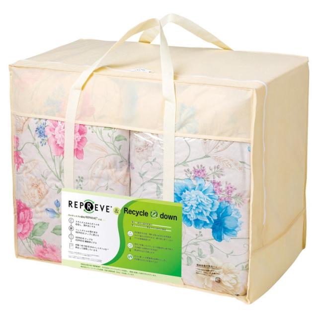 サスティナブル羽毛布団2P リプリーブ 布団 KAR-50007(代引不可)【送料無料】