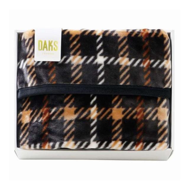 アクリル毛布(毛羽部分) ダックス ブラック DK502100H-10/3 ギフト プレゼント(代引不可)【送料無料】