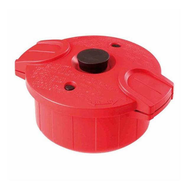 電子レンジ圧力鍋 極み味 レッド MWP1/239564/71 ギフト プレゼント(代引不可)【送料無料】