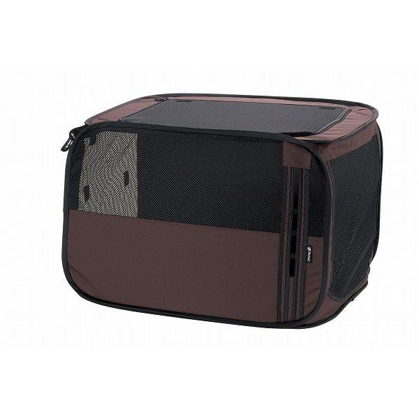 リッチェル たためるドライブペットケージ L 茶【送料無料】の通販は 7,980円
