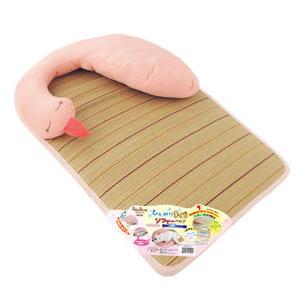 ペッツルート ひんやりまくらソファーベッド ふらみんごピンク ベッド ペットベッド い草 夏用 夏用ベッド 暑さ対策 冷たい ひんやり 犬用 猫用【送料無料】の通販は 5,480円