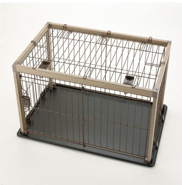 リッチェル アルミフレームペットサークル 110-60 本体 & 屋根面 サークル ケージ 110x60cm 高さ55cm 小型犬用 ゲージ ペットサークル スライドドア キズが付きにくい 犬 いぬ ペット用 Richell【送料無料】_2