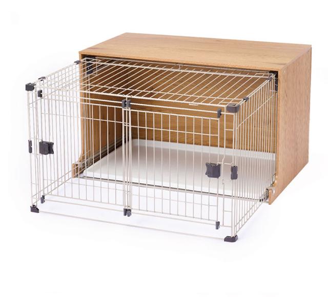 ボンビアルコン】ダブルワンサークルS 犬用 ケージ 大阪府引き取りお