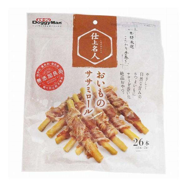 【6個セット】 ドギーマン 仕上名人 おいものササミロール 26本(13本×2袋) x6【送料無料】の通販は 4,836円