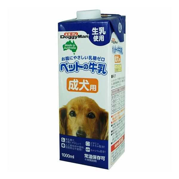 【10個セット】 ドギーマン ペットの牛乳 成犬用 1000ml x10【送料無料】