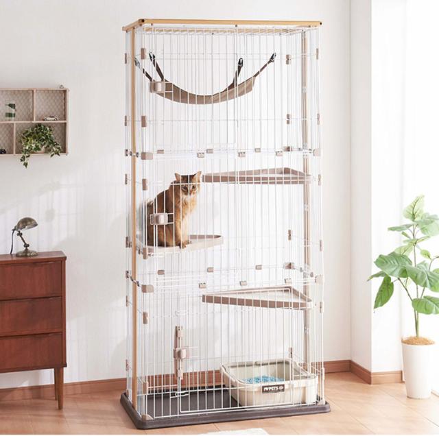 ボンビアルコン 猫用 サークル ケージ ワイドドア ハンモック付 ボンビアルコン 猫用 サークル ケージ ワイドドア ハンモック付