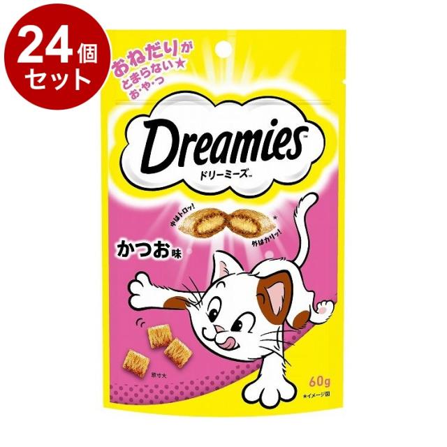 【24個セット】 ドリーミーズ かつお味 60g【送料無料】の通販は