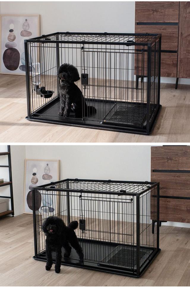 リッチェル 犬用 サークル ケージ 屋根面付き 90×60cm 高さ60cm