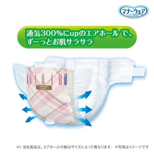 【4個セット】 ユニチャーム マナーウェア 長時間快適オムツ 女の子用L 28枚【送料無料】 【4個セット】 ユニチャーム マナーウェア 長時間快適オムツ 女の子用L 28枚【送料無料】