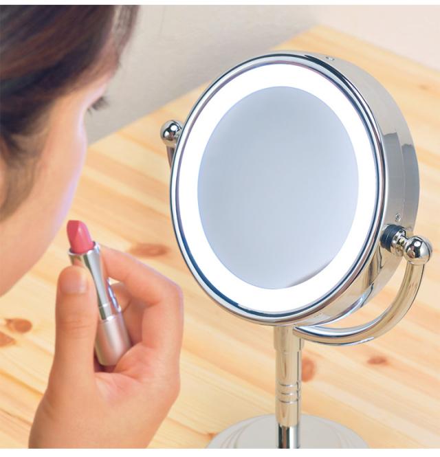 Ledライティングミラー Led ミラー 鏡 ライト付き Led付きミラー 電球付き 電気付き鏡 照明付きミラー おしゃれ 化粧 メイク 代引不可 の通販はau Pay マーケット リコメン堂インテリア館