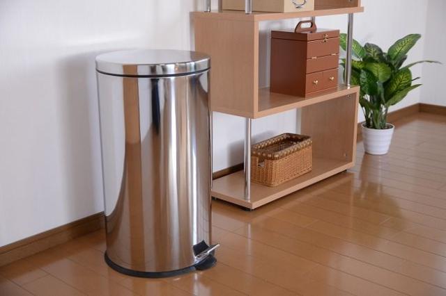 ダストボックス 40L ペダル式ダストボックス 3L ごみ箱 ゴミ箱 ごみばこ ふた付 フタ付 ペダル タッグ(代引不可)【送料無料】_1