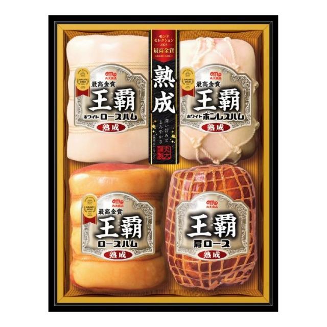 丸大食品 王覇 HA-114 ハム詰め合わせ お中元 御中元 暑中見舞い 暑中お見舞い ギフト プレゼント お土産 詰め合わせ セット(代引不可)【送料無料】