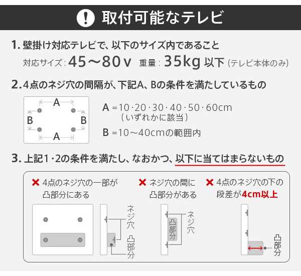 WALL テレビスタンド A2 ラージタイプ テレビ台 特大 大き目