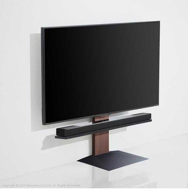 WALLインテリアテレビスタンドV2・V3・V5対応 サウンドバー棚板 LLサイズ 幅130cm スピーカー用 オーディオ用 シアターバー用 テレビ台 テレビスタンド TVスタンド 部品 パーツ スチール製(代引不可)【送料無料】_11