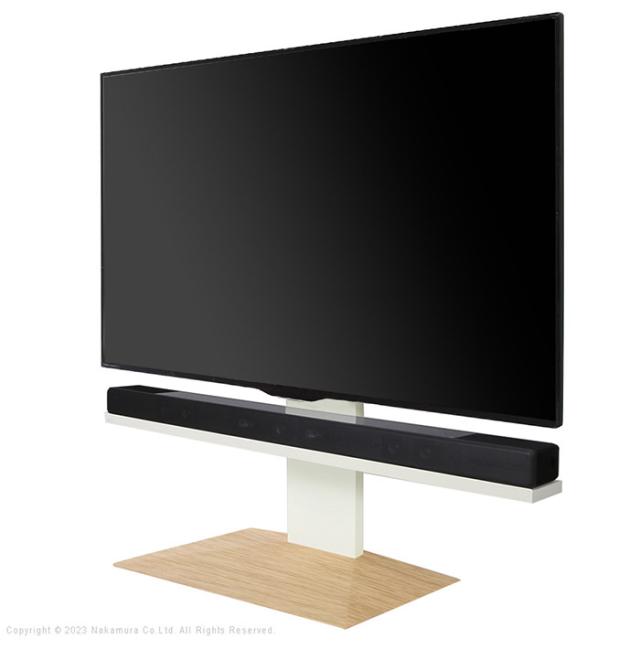 WALLインテリアテレビスタンドV2・V3・V5対応 サウンドバー棚板 LLサイズ 幅130cm スピーカー用 オーディオ用 シアターバー用 テレビ台 テレビスタンド TVスタンド 部品 パーツ スチール製(代引不可)【送料無料】_12