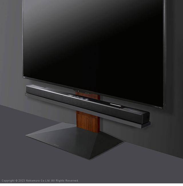 WALLインテリアテレビスタンドV4・PRO対応 サウンドバー棚板 LLサイズ 幅130cm スピーカー用 オーディオ用 シアターバー用 テレビ台 テレビスタンド TVスタンド 部品 パーツ スチール製(代引不可)【送料無料】_10
