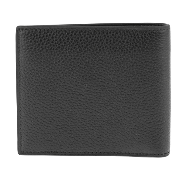 ダンヒル DUNHILL メンズ 二つ折り短財布 L2W332A ブラック【送料無料】_1
