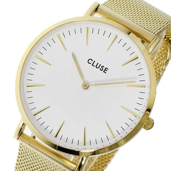 新品クルース CLUSE 腕時計 38mm CL18109*ゴールド ラボエーム