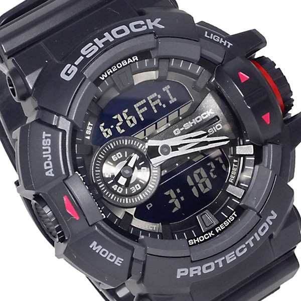 カシオ CASIO Gショック ロータリースイッチ メンズ 腕時計 GA-400-1B