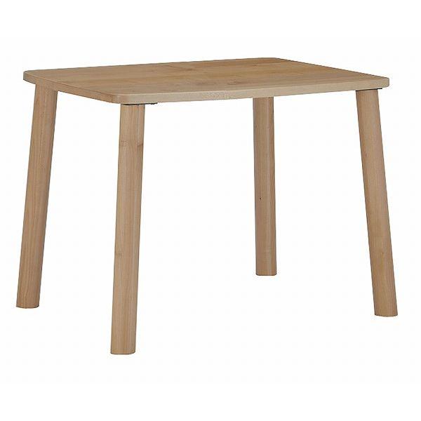 ミキモク ダイニングテーブル 楓の森 ナチュラル 角丸タイプ 80×80cm KMT-810 KML-744 KNA(代引不可)【送料無料】の通販は