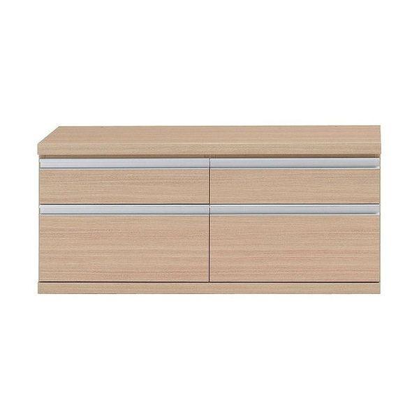 本州・四国は開梱設置無料 フナモコ ラチス ローチェスト 【幅110×高さ48cm】 エリーゼアッシュ FLA-110S 日本製(代引不可)【送料無料】の通販は 51,810円