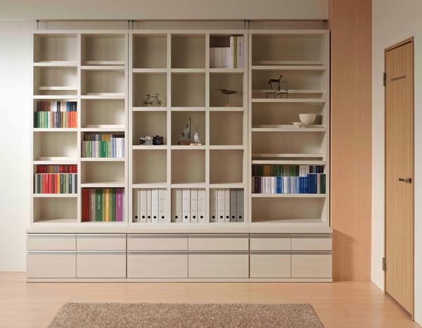 フナモコ　新品未使用　 ハイタイプ　幅75cm 高さ180cm 完成品 フナモコ ラチス ハイタイプシェルフ 【幅75×高さ180cm】 ホワイトウッド