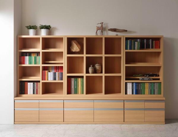 本州・四国は開梱設置無料 フナモコ コミックシェルフ ロータイプ 【幅90×高さ114cm】 ホワイトウッド CBS-91L 日本製(代引不可)【送料無料】_2