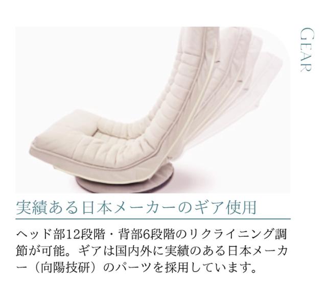 cocochi ROTATING CHAIR アップサイド ドゥ ココチ 回転座椅子 MYK023-001 座椅子 回転式 リビング シンプル おしゃれ 回転 椅子 いす イス 背もたれ アイボリー グレー(代引不可)【送料無料】_8