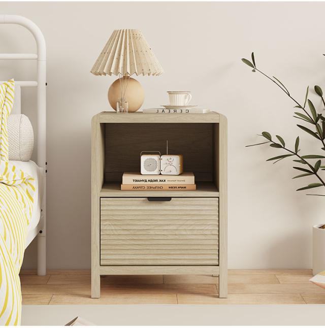 ROOMY SIDE TABLE SAND アップサイド ドゥ ルーミー サイドテーブル サンド BY-ET1503-1 収納 収納棚 韓国インテリア かわいい おしゃれ 木目調(代引不可)【送料無料】_5